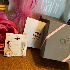 Cabi Lock and Key Earrings